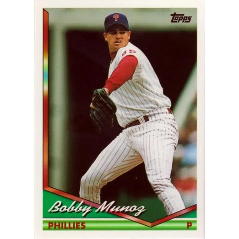 1994 Topps Traded Bobby Munoz 102T Philadelphia Phillies
